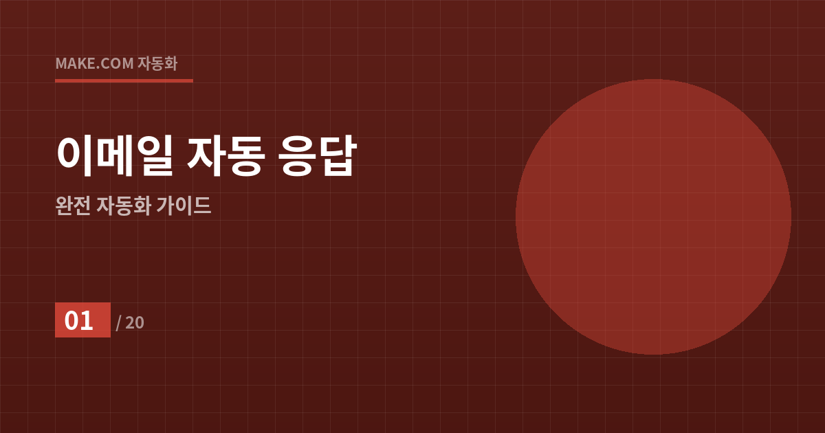 직장인이 퇴근 후에도 돈 버는 비밀: 이메일 자동 응답 시스템